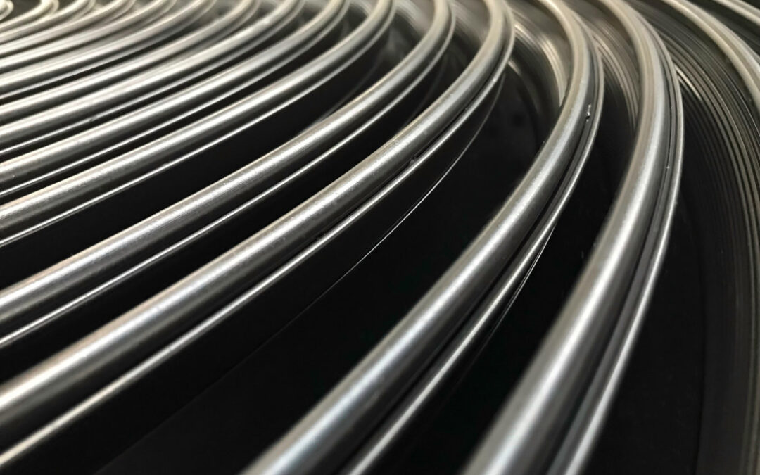 Solid residue on rubber gasket